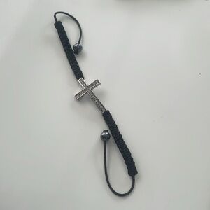 Jewelry Set : Rosary necklace, bracelet & earrings